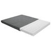 LAUFGITTERMATRATZE Kaltschaumkern SCOTTY 90,0/72,0/5,0 cm  - Anthrazit, Basics, Textil (90,0/72,0/5,0cm) - Paidi
