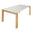 ESSTISCH Eiche furniert rechteckig Weiß, Eichefarben - Eichefarben/Weiß, Design, Holz (160/100/75cm) - Now by Hülsta ESSTISCH Eiche furniert rechteckig Weiß, Eichefarben - Eichefarben/Weiß, Design, Holz (160/100/75cm) - Now by Hülsta