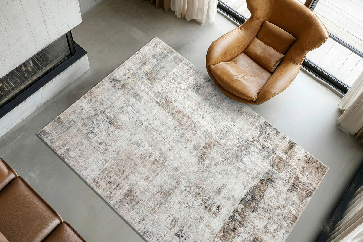 FLACHWEBETEPPICH 200/290 cm My Posh Taupe  - Taupe, Design, Textil (200/290cm) - Obsession