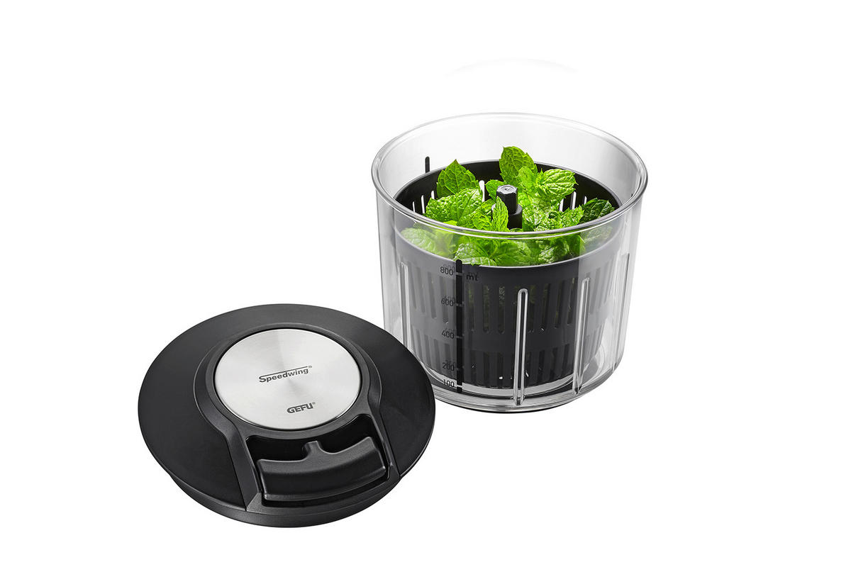 Multizerkleinerer SPEEDWING - Edelstahlfarben/Transparent, Basics, Kunststoff/Metall (29,6/17,6/14,2cm) - Gefu