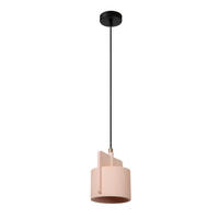 PENDELLEUCHTE Ninja 19/16/120 cm  - Multicolor/Schwarz, Design, Stein (19/16/120cm) - Lucide