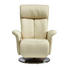 FERNSEHSESSEL Echtleder Creme - Creme, Basics, Leder/Holz (82/109/90cm) - Himolla
