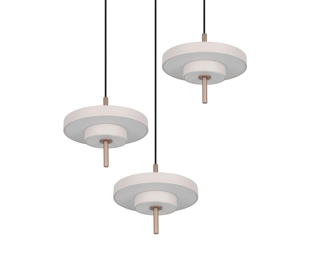 PENDUL LED - gri, Lifestyle, metal (40/150cm)