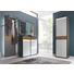 SPIEGEL - Dunkelgrau, Design, Glas/Holzwerkstoff (121/80/6cm) - CASSANDO