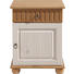NACHTKÄSTCHEN Kiefer massiv antik Kieferfarben, Weiß - Weiß/Kieferfarben, LIFESTYLE, Holz (48/60/40cm) - CARRYHOME