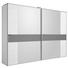 SCHWEBETÜRENSCHRANK in Grau, Lärchefarben - Chromfarben/Lärchefarben, Design, Glas/Holzwerkstoff (250/217/67cm) - Dieter Knoll SCHWEBETÜRENSCHRANK in Grau, Lärchefarben - Chromfarben/Lärchefarben, Design, Glas/Holzwerkstoff (250/217/67cm) - Dieter Knoll