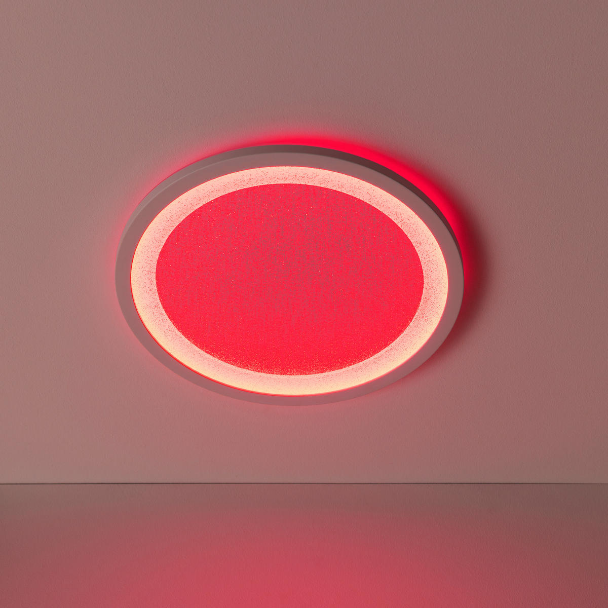 LED-DECKENLEUCHTE  29,5/2,5 cm    - Weiss, Basics, Kunststoff (29,5/2,5cm) - Brilliant