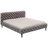 POLSTERBETT Grau 160/200 cm  - Schwarz/Grau, Design, Holz/Holzwerkstoff (160/200cm) - Kare-Design