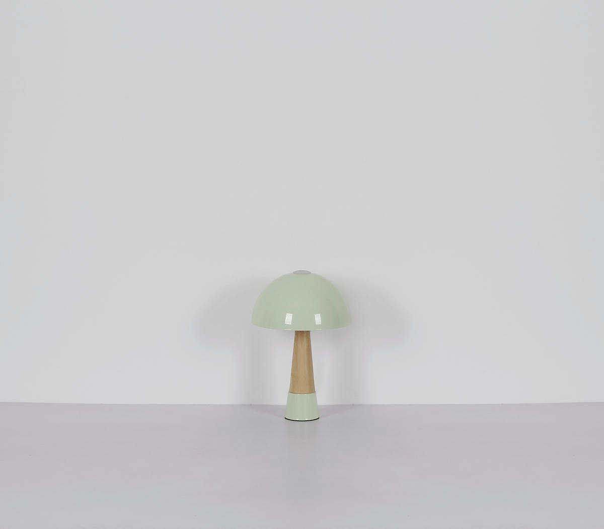 TISCHLEUCHTE PAULIN 25/36.5 cm  - Schwarz/Grau, Design, Kunststoff/Metall (25/36.5cm) - Globo