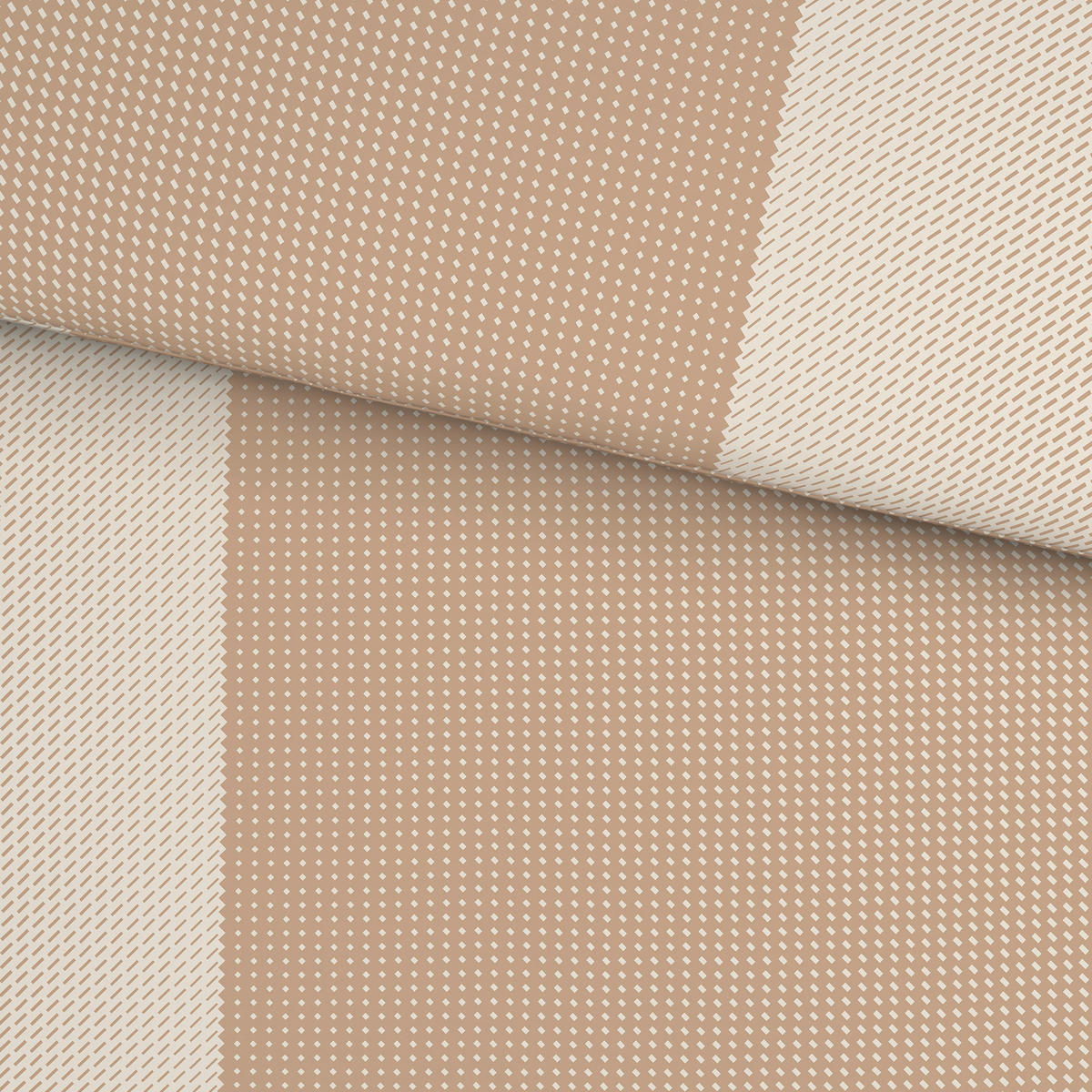 BETTWÄSCHE 2-teilig Satin 140/220 cm  - Beige, Design, Textil (140/220cm) - Dieter Knoll