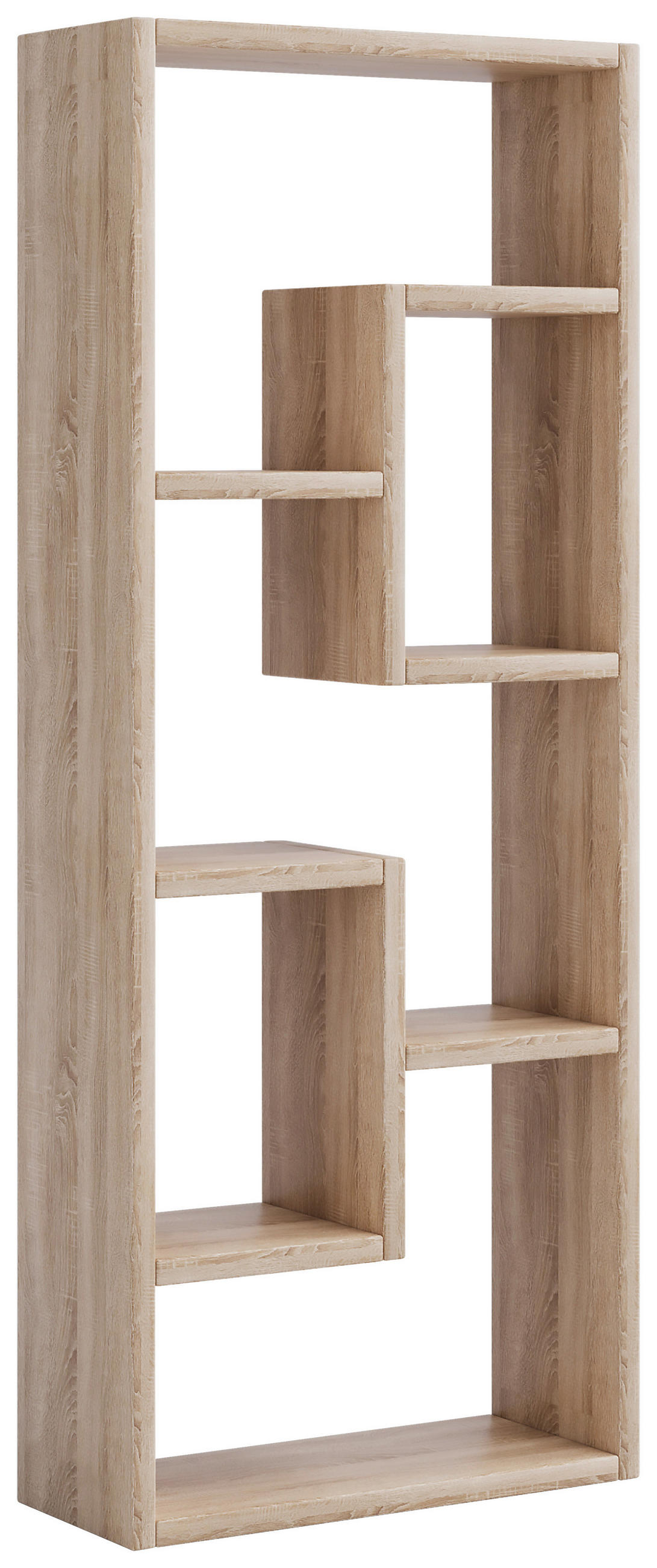 WANDREGAL 36/92/15 cm  - Honigeiche, Design, Holzwerkstoff (36/92/15cm) - MID.YOU