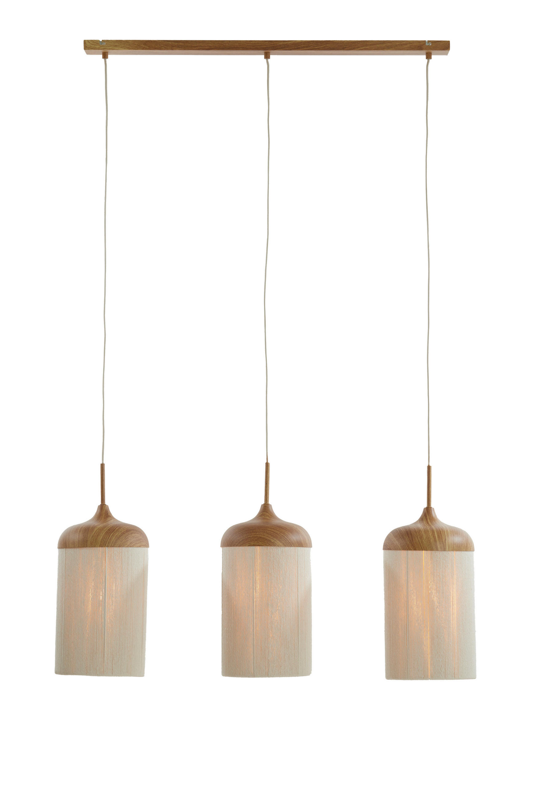 Light & Living Hängeleuchte Dania Creme 22x32x90 cm