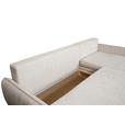 ECKSOFA Perlmutt Chenille  - Buchefarben/Perlmutt, KONVENTIONELL, Holz/Textil (244/163cm) - Carryhome
