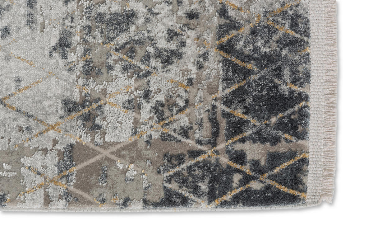 WEBTEPPICH 133/190 cm Vision Anthrazit  - Anthrazit, KONVENTIONELL, Textil (133/190cm) - Schöner Wohnen