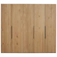 DREHTÜRENSCHRANK 251,9/223,3/62 cm 5-türig Erlefarben, Wildeiche  - Wildeiche/Erlefarben, Design, Holz/Metall (251,9/223,3/62cm) - Valnatura