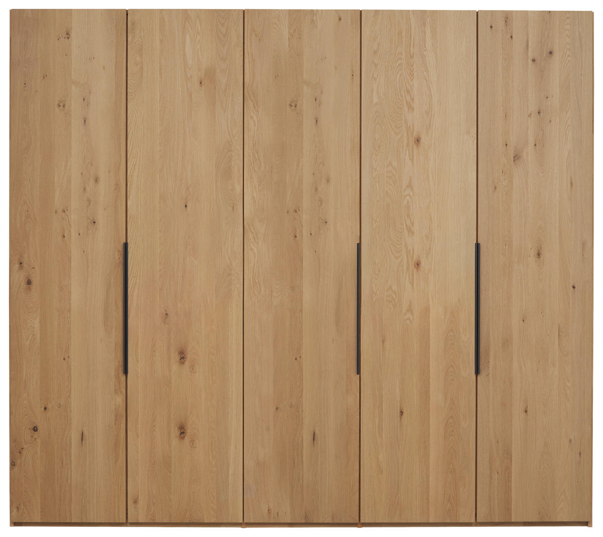 DREHTÜRENSCHRANK 251,9/223,3/62 cm 5-türig Erlefarben, Wildeiche  - Wildeiche/Erlefarben, Design, Holz/Metall (251,9/223,3/62cm) - Valnatura