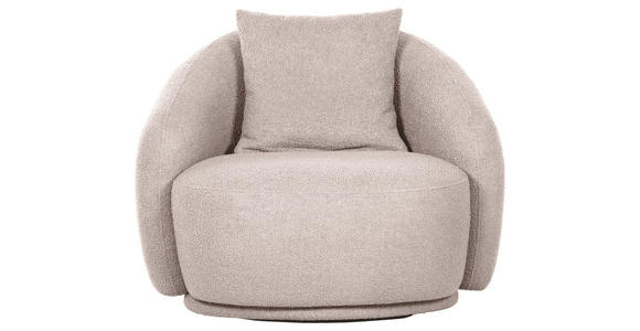 COCKTAILSESSEL - Schwarz/Rosa, LIFESTYLE, Textil/Metall (101/79/96cm) - Xora