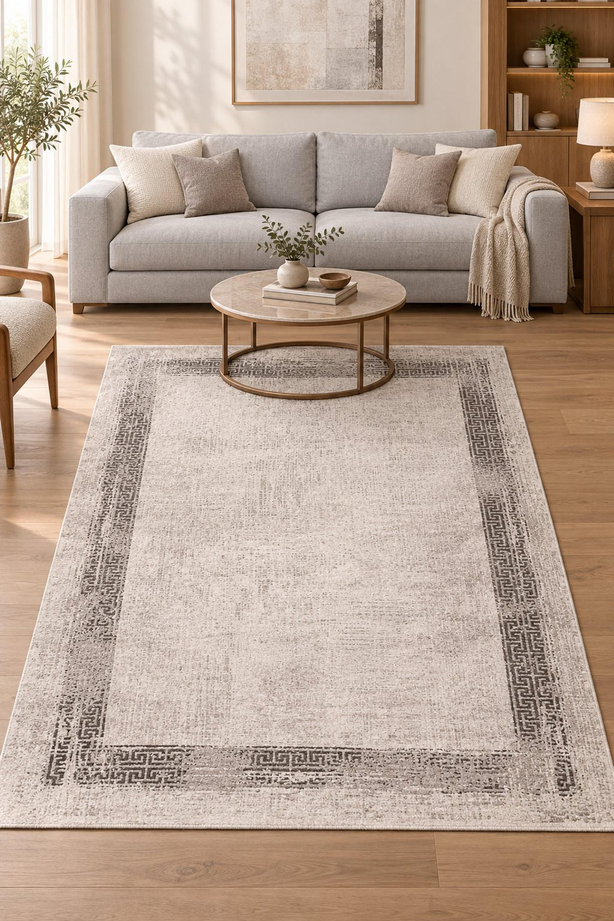 TKANA PREPROGA      120/170 cm    tkano  srebrne barve  - srebrne barve, Basics, tekstil (120/170cm) - Batucci