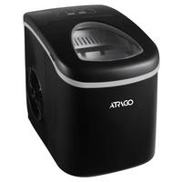 EISWÜRFELMASCHINE  - Schwarz, Basics, Kunststoff/Metall (22,2/29,4/29cm) - Atrigo