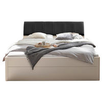 BETT 180/200 cm,  in Graphitfarben, Kaschmir, Bettschubladen,  - Kaschmir/Graphitfarben, KONVENTIONELL (180/200cm) - Boxxx