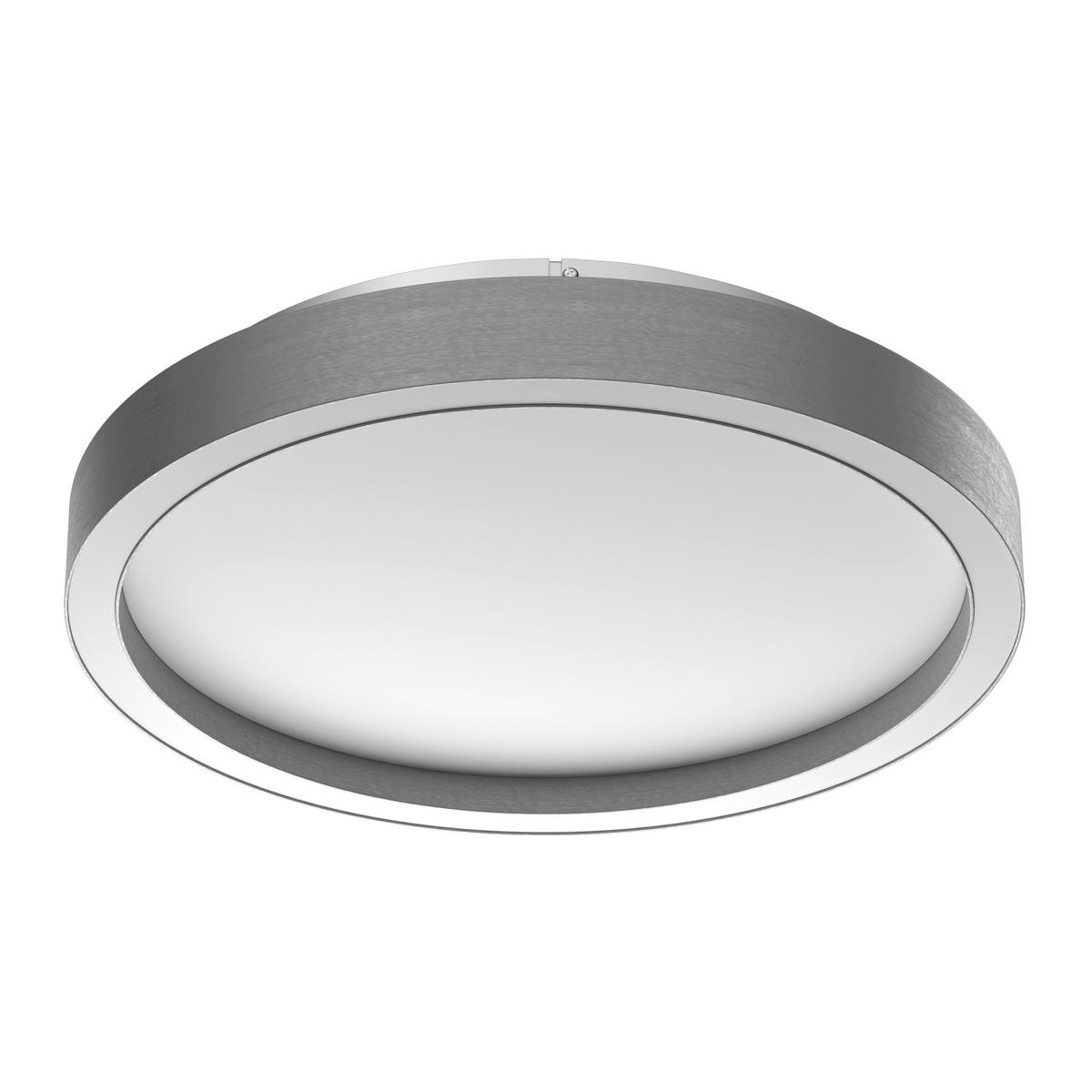 LED-DECKENLEUCHTE 22 W  30,5/5,5 cm    - Alufarben, Basics, Metall (30,5/5,5cm) - Novel