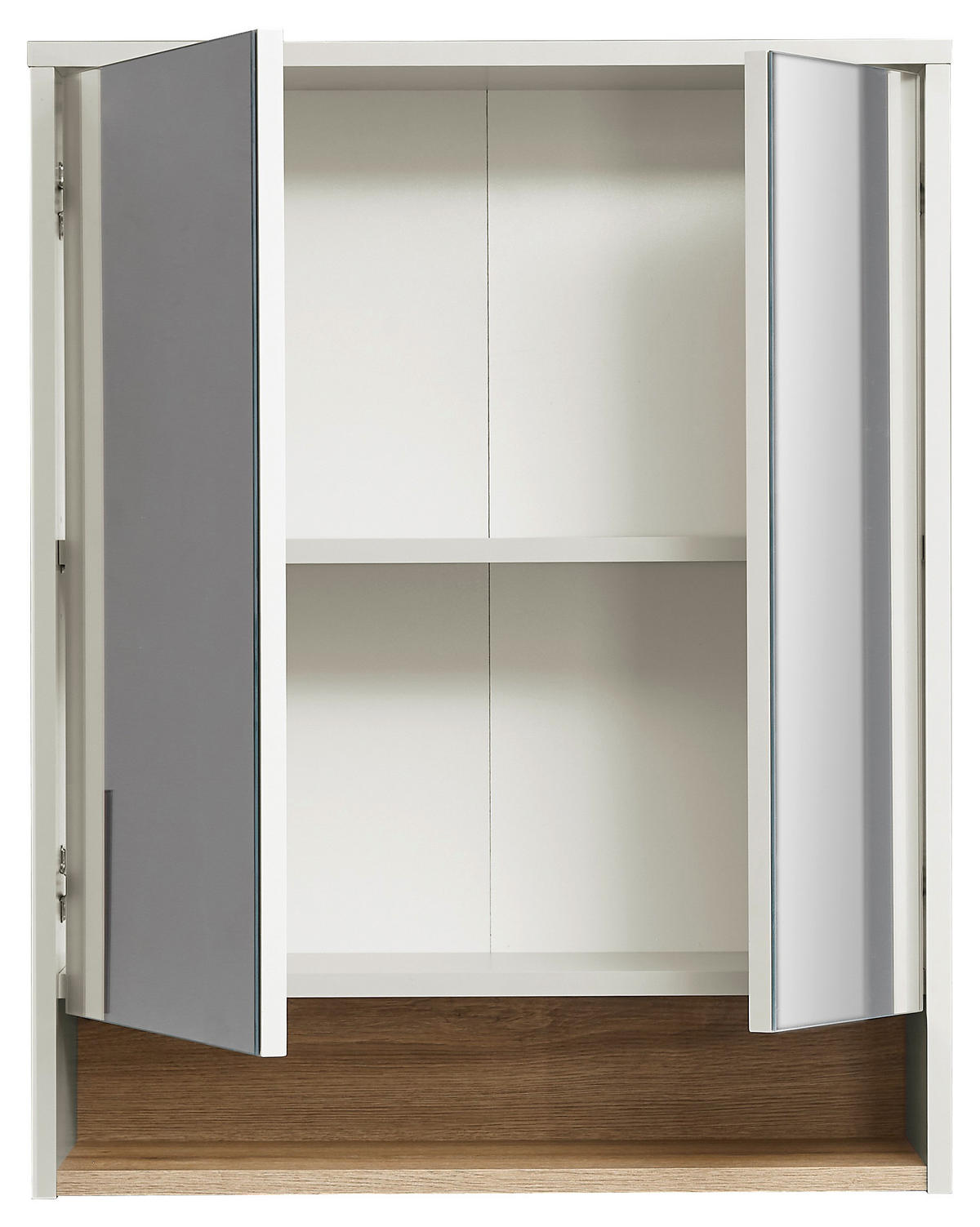 SPIEGELSCHRANK 60/75/22 cm  - Kaschmir/Eichefarben, MODERN, Glas/Holzwerkstoff (60/75/22cm) - MID.YOU