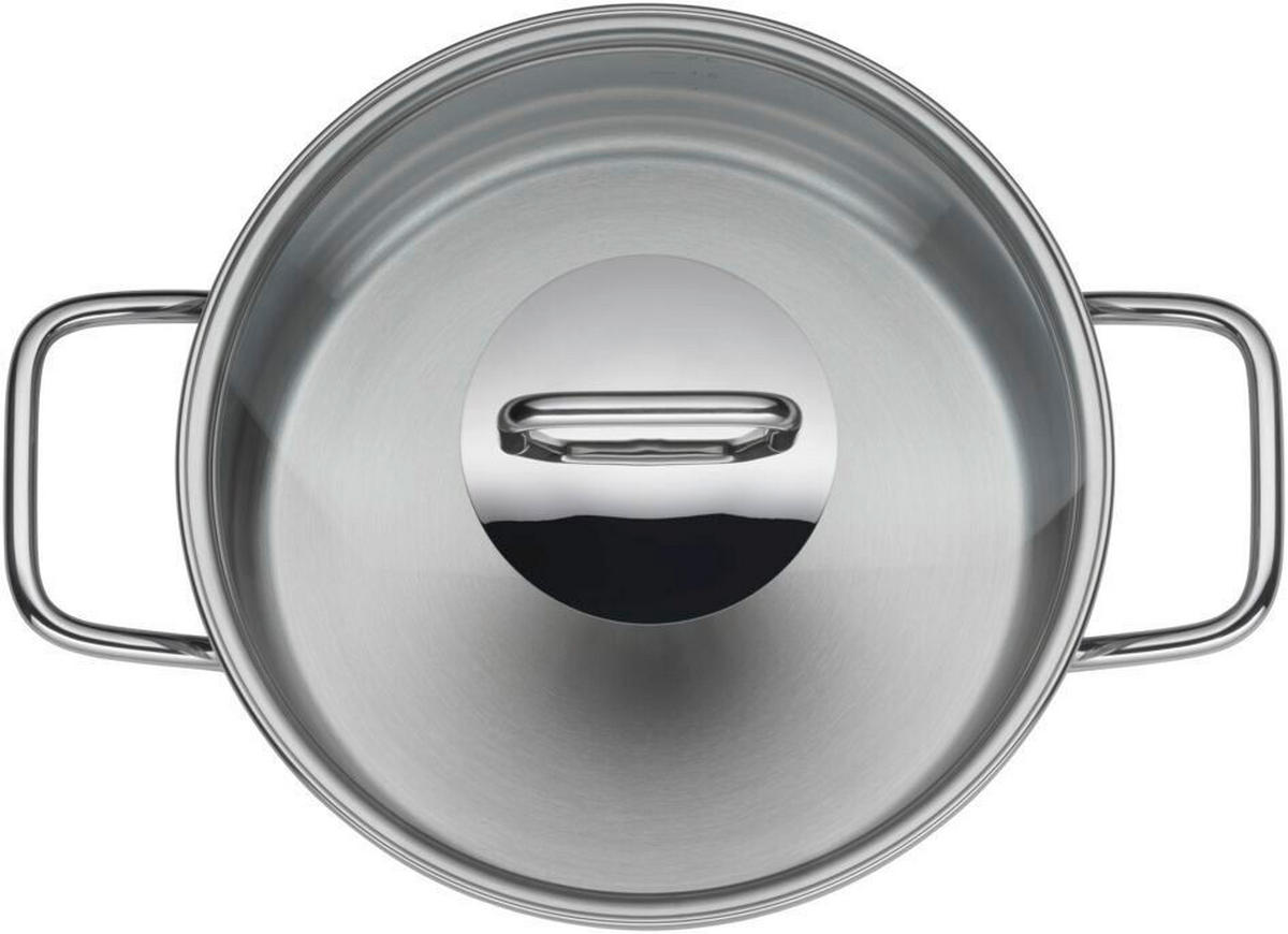 BRATENTOPF Extra Cook 4-5L L  - Edelstahlfarben, Basics, Metall (33,8/26,1/13,4cm) - Silit