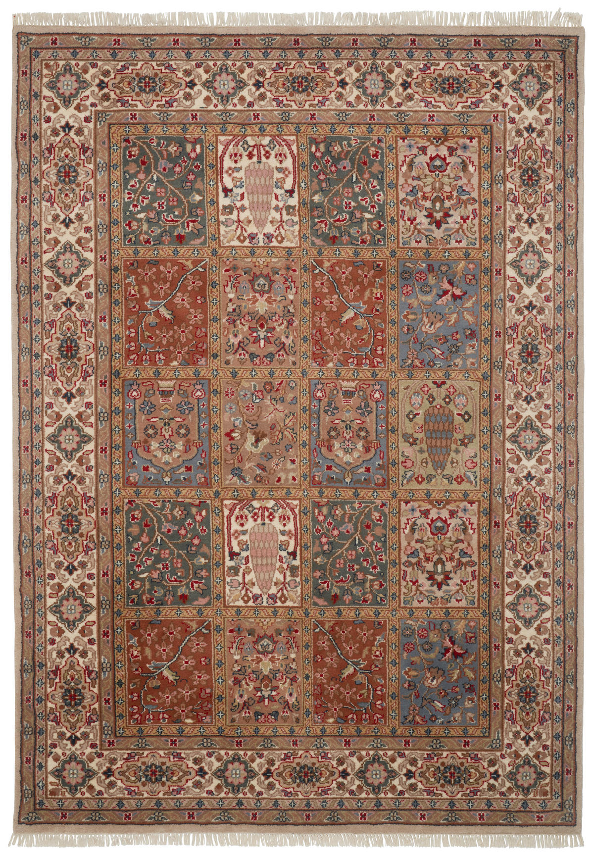 ORIENTTEPPICH 70/140 cm Bachtiar Ganga  - Beige, Lifestyle, Textil (70/140cm) - Cazaris