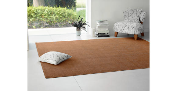 WEBTEPPICH 140/200 cm Touch Royal  - Rostfarben, KONVENTIONELL, Textil (140/200cm) - Dieter Knoll