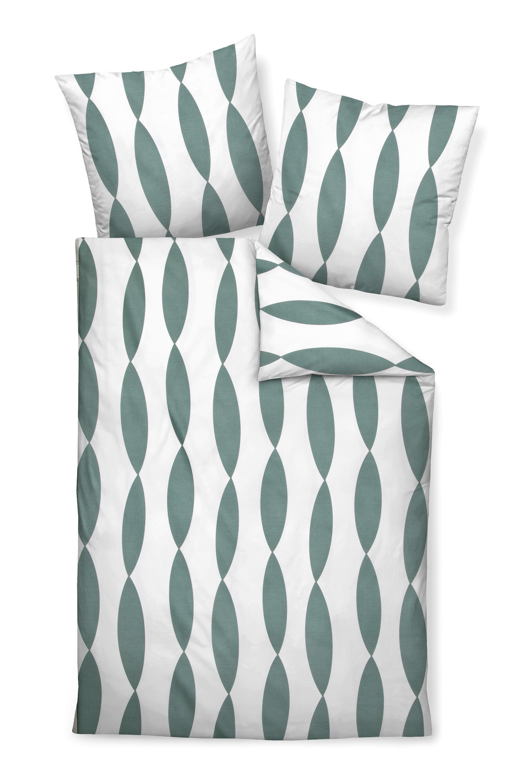 BETTWÄSCHE Makosatin 155/200 cm  - Braun, Design, Textil (155/200cm) - Janine