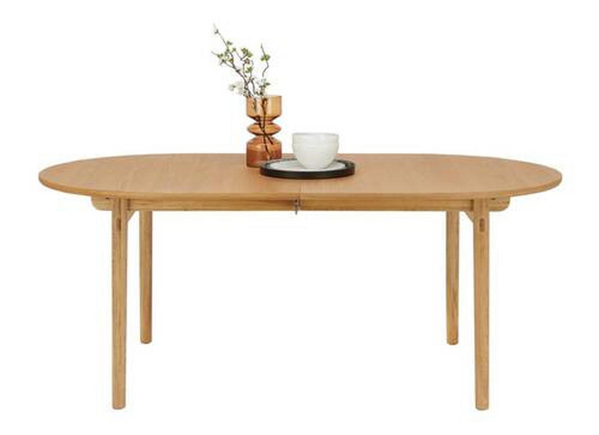 MATBORD i trä 190-280/100/75 cm   - ekfärgad, Design, trä (190-280/100/75cm) - Niels Andersson