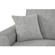 SCHLAFSOFA Webstoff Hellgrau  - Hellgrau/Schwarz, Design, Kunststoff/Textil (205/83/100cm) - Xora