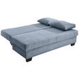 SCHLAFSOFA in Flachgewebe Hellblau  - Hellblau, KONVENTIONELL, Holz/Textil (200/88/102cm) - Xora