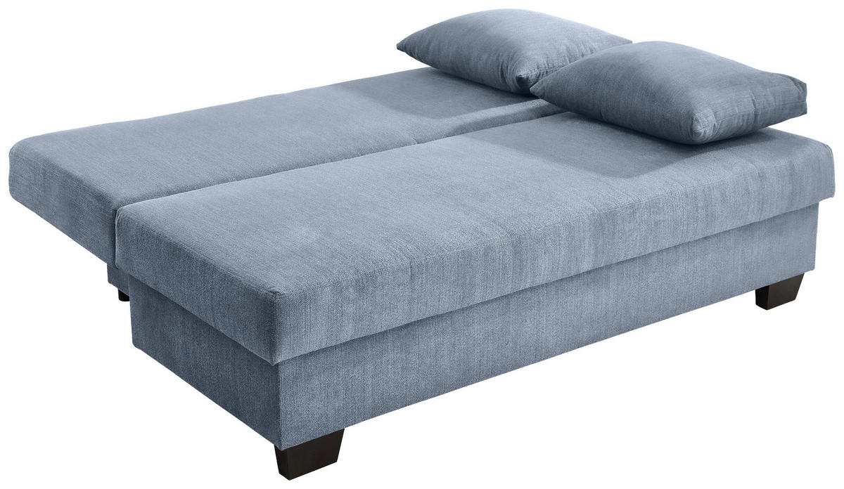 SCHLAFSOFA in Textil Hellblau  - Hellblau, Konventionell, Holz/Textil (200/88/102cm) - MID.YOU