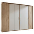 DREHTÜRENSCHRANK  in Eichefarben, Kaschmir  - Kaschmir/Eichefarben, Design, Holz/Holzwerkstoff (300/225,5/60,2cm) - Xora