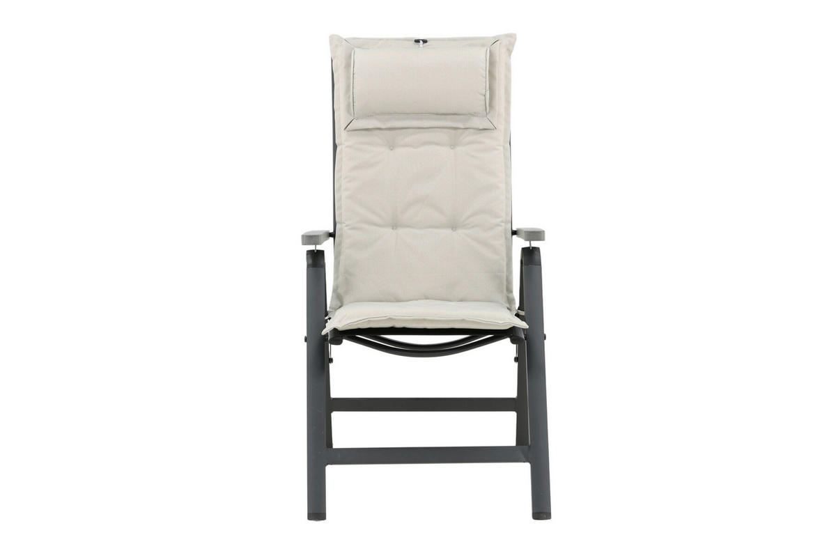 DYNA TILL RELAXFÅTÖLJ    - vit, Modern, textil (116/46/5,5cm) - Gardenson