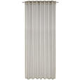 FERTIGVORHANG  transparent  140/245 cm   - Beige/Silberfarben, Design, Textil (140/245cm) - Dieter Knoll