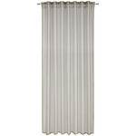 FERTIGVORHANG  transparent  140/245 cm   - Beige/Silberfarben, Design, Textil (140/245cm) - Dieter Knoll