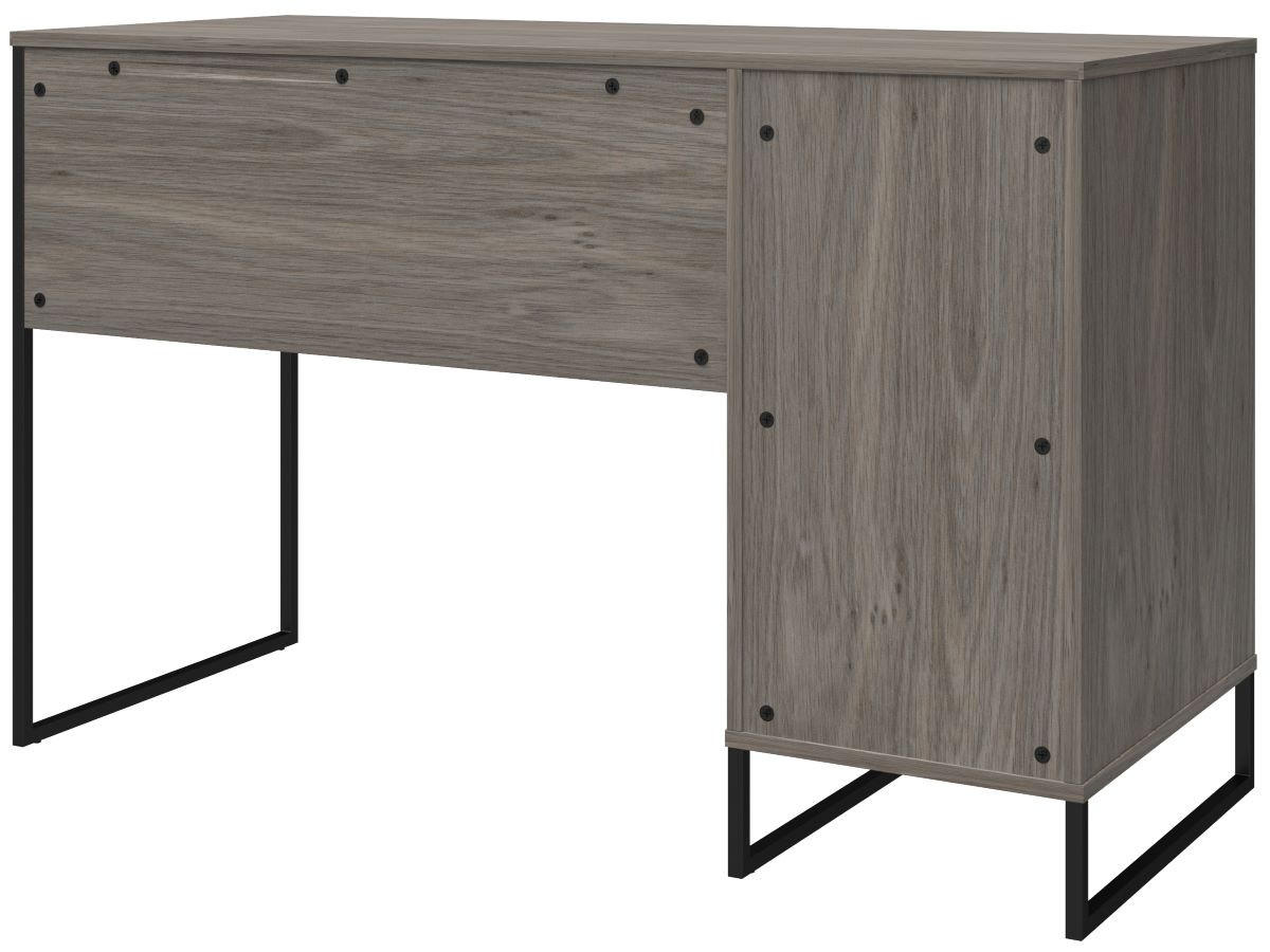SCHREIBTISCH 121/76/50 cm  in Grau  - Schwarz/Grau, Design, Holzwerkstoff/Metall (121/76/50cm) - MID.YOU