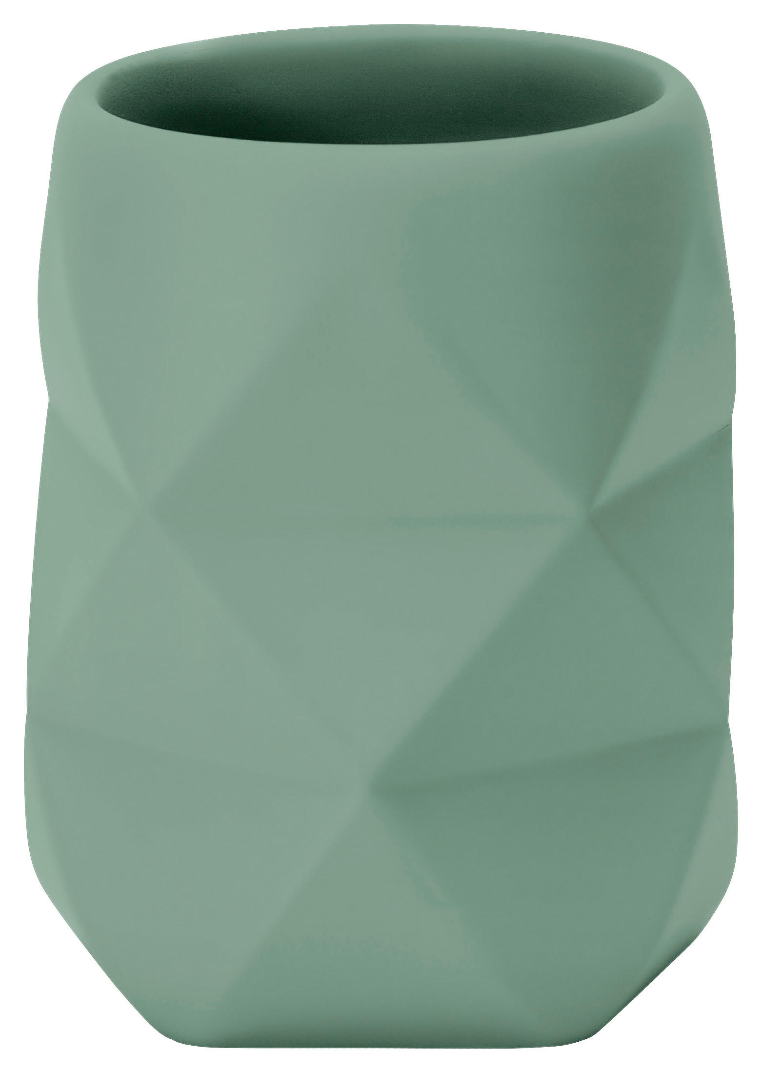 ZAHNPUTZBECHER Kunststoff  - Hellgrün, Design, Kunststoff (8/10cm) - Kleine Wolke