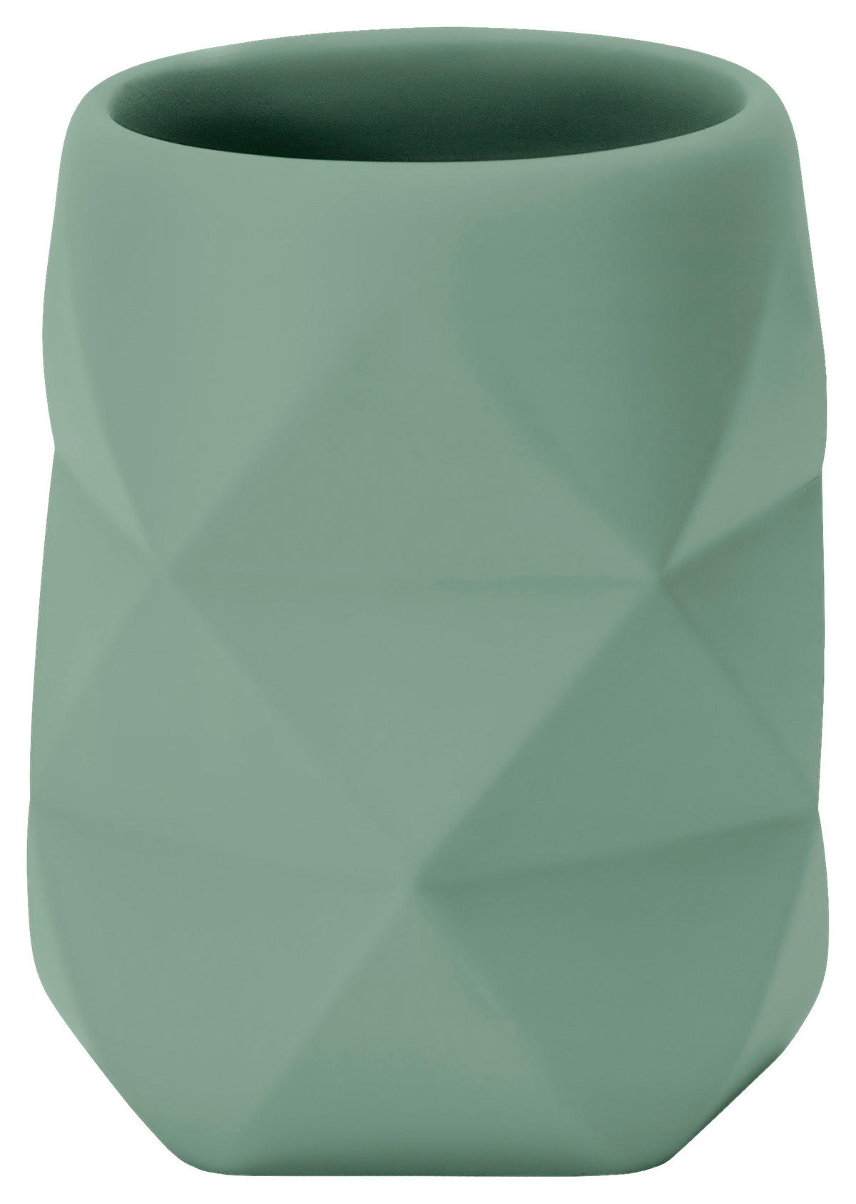 ZAHNPUTZBECHER Kunststoff  - Hellgrün, Design, Kunststoff (8/10cm) - Kleine Wolke