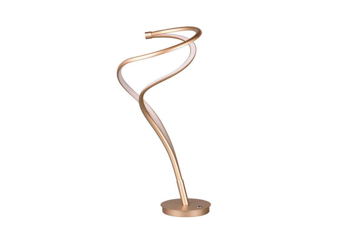 LED-TISCHLEUCHTE Trio Select 30/56 cm   - Goldfarben, Design, Metall (30/56cm) - Trio Leuchten