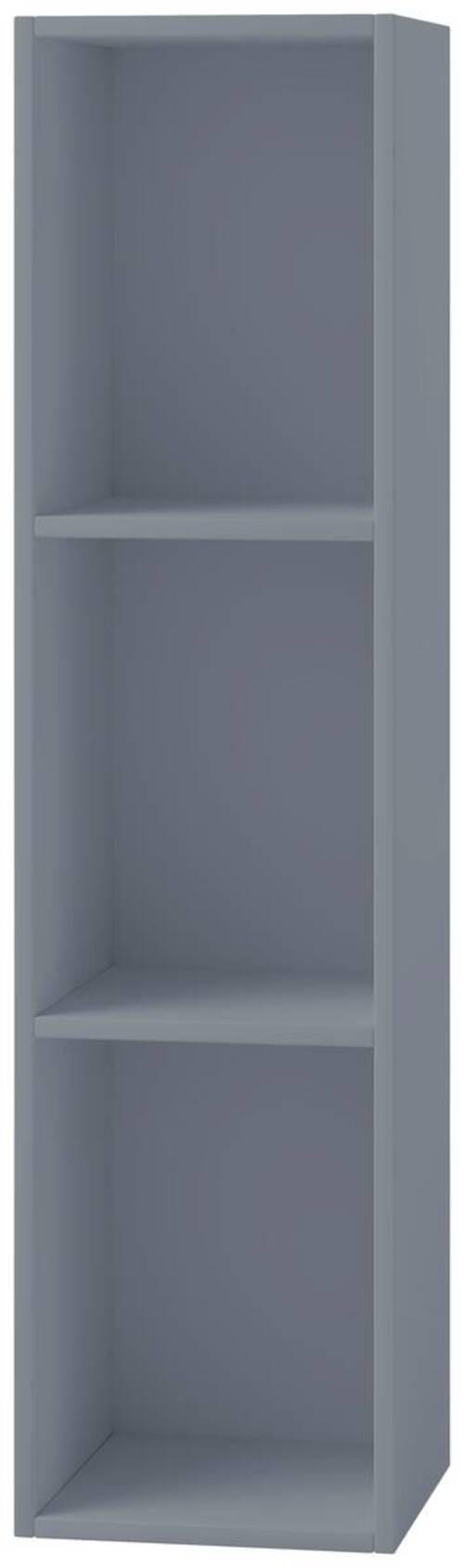 SCHALLPLATTENREGAL Grau  - Grau, Basics, Holzwerkstoff (34/107/30cm) - MID.YOU