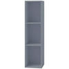 SCHALLPLATTENREGAL Grau  - Grau, Basics, Holzwerkstoff (34/107/30cm) - MID.YOU