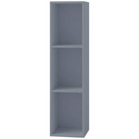 SCHALLPLATTENREGAL - Grau, Basics, Holzwerkstoff (34/107/30cm) - MID.YOU