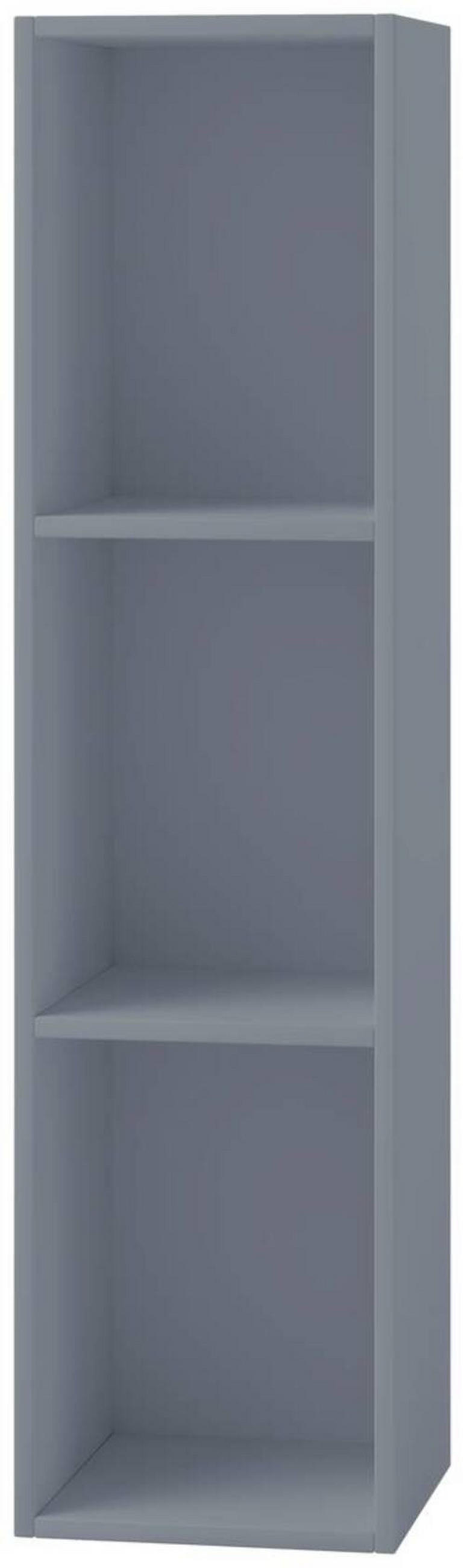 SCHALLPLATTENREGAL - Grau, Basics, Holzwerkstoff (34/107/30cm) - MID.YOU