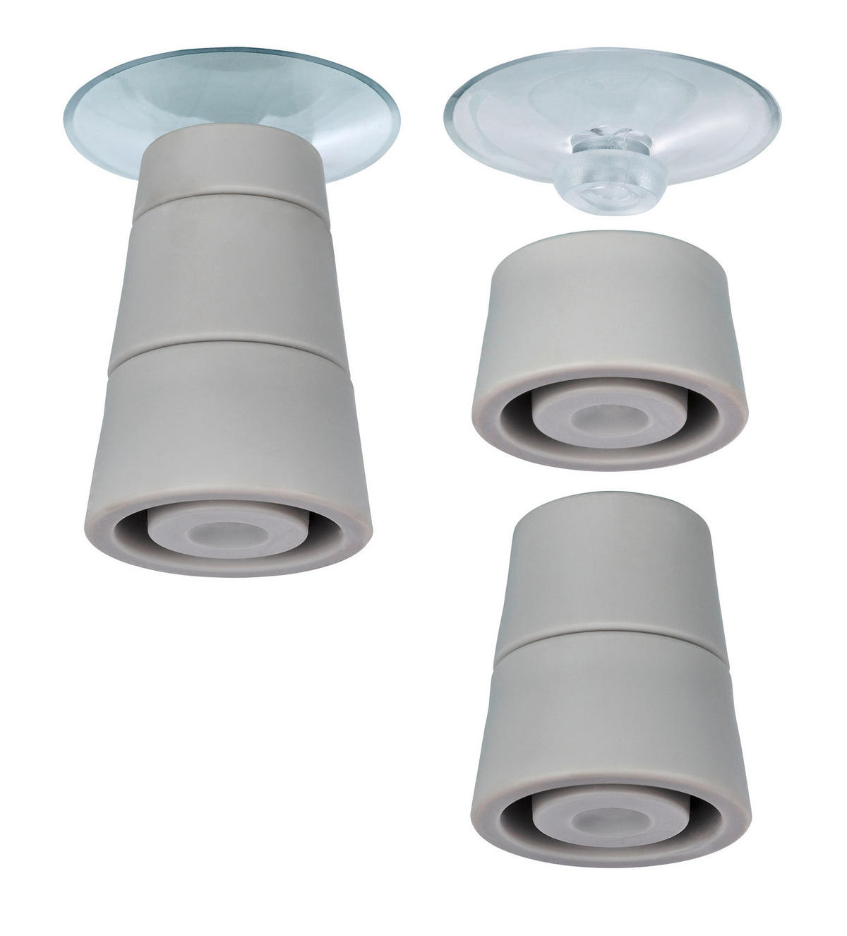 HERDABDECKPLATTE  - Schieferfarben, Design, Glas/Kunststoff (30/1,8-4,5/52cm) - Wenko