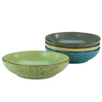 Poke Bowl 30cm D  - Multicolor, KONVENTIONELL, Keramik (22,5/5,8cm) - Creatable