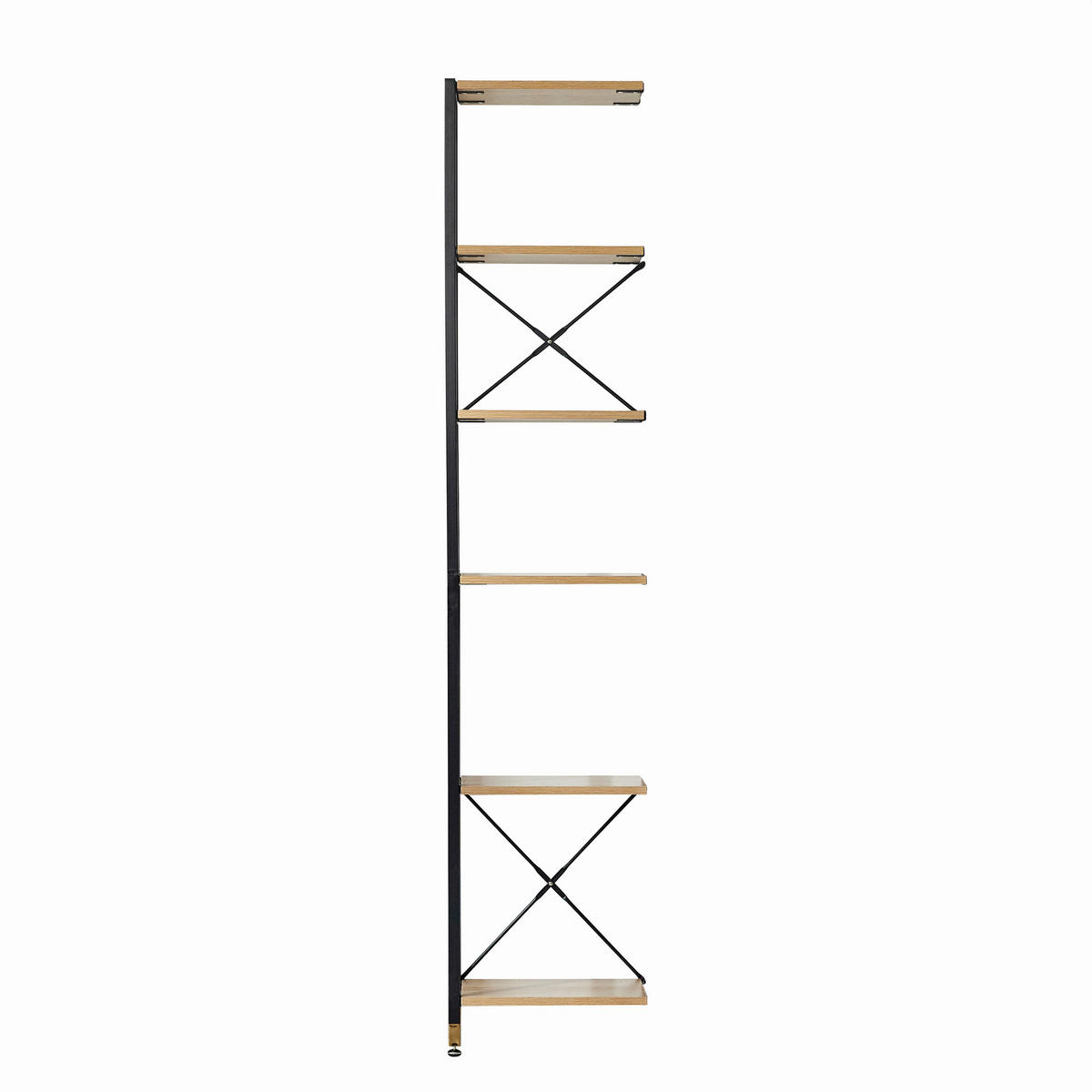 STEGHYLLA i 42,5/210/30 cm naturfärgad, svart  - svart/naturfärgad, Design, metall/trämaterial (42,5/210/30cm) - Livetastic