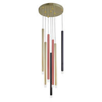 HÄNGELEUCHTE Lungo 150/30/30 cm  - Multicolor, Design, Metall (150/30/30cm)